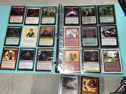 MTG Binder Variety Of Magic The Gathering Cards - Vintage -Onward!+ Mythic/rare! - Image 4