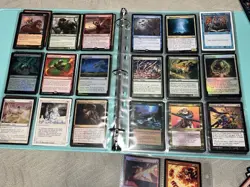 MTG Binder Variety Of Magic The Gathering Cards - Vintage -Onward!+ Mythic/rare! - Image 5