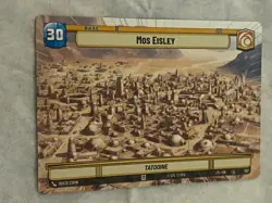 STAR WARS UNLIMITED JTL MOS EISLEY Hyperspace Card NM - Image 1
