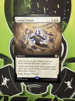 Avatar's Wrath - (Extended Art) Avatar: the Last Airbender - NM - MTG - Image 1