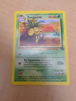 Pokemon Exeggutor TCG Jungle Card 35/64 Unlimited Uncommon - Image 1