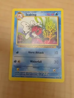 Pokemon TCG Seaking Jungle Unlimited Uncommon Card 46/64 NM - Image 1