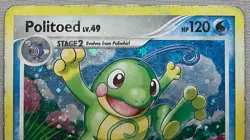 Pokemon Politoed LV.49 #12/146 Holo Rare - 2008 Legends Awakened - HP Condition - Image 3