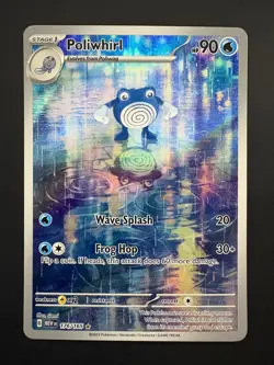 Poliwhirl 176/165 Pokemon 151 Illustration Rare Near Mint (NM) 2023 - Image 1