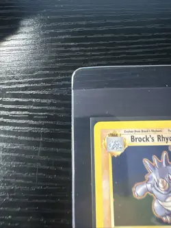 Brock’s Rhydon 2/132 Holo Rare 1st Edition Gym Heroes WOTC Vintage Pokemon - Image 3
