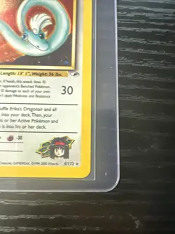 Erika’s Dragonair 4/132 1st Edition Gym Heroes WOTC Vintage Pokemon - Image 5
