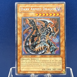 Yugioh Dark Armed Dragon PTDN-EN019 1st Edition Secret Rare NM Phantom Darkness - Image 1