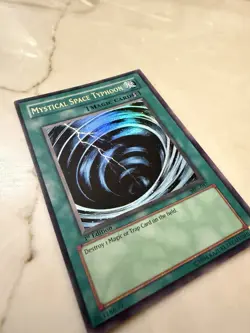 Yugioh Mystical Space Typhoon MRL-047 1st Edition Holo - Image 3