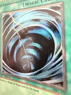 Yugioh Mystical Space Typhoon MRL-047 1st Edition Holo - Image 5