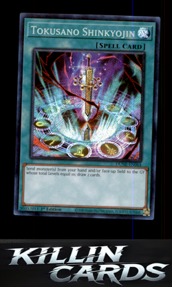 1st Edition Tokusano Shinkyojin DUNE-EN064 Secret Rare Duelist Nexus YuGiOh Card - Image 1