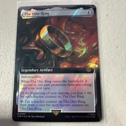 MTG The One Ring Surge Foil Extended Art LOTR 791 MTG NM - Image 1