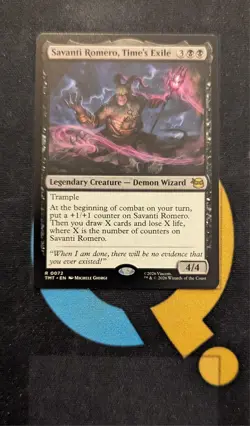 Savanti Romero, Time's Exile Rare TMT 072 Teenage Mutant Ninja Turtles MTG - Image 1