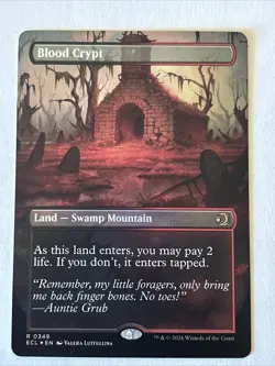 Blood Crypt (Borderless) Lorwyn Eclipsed Foil - Image 1