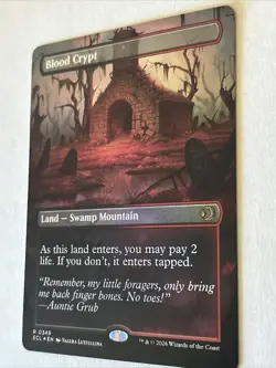 Blood Crypt (Borderless) Lorwyn Eclipsed Foil - Image 2