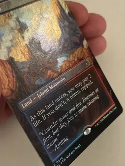 Steam Vents #348 (Borderless) Lorwyn Eclipsed FOIL NM - Image 3