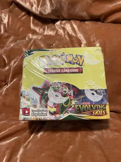 Pokemon Sword & Shield Evolving Skies Booster Box 36 Packs FACTORY SEALED - Image 1