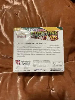 Pokemon Sword & Shield Evolving Skies Booster Box 36 Packs FACTORY SEALED - Image 3