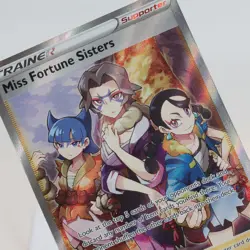 Pokemon TCG - Miss Fortune Sisters 194/196 Lost Origin Full Art - NM - Image 1