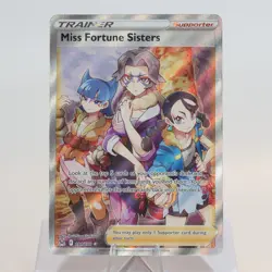 Pokemon TCG - Miss Fortune Sisters 194/196 Lost Origin Full Art - NM - Image 2