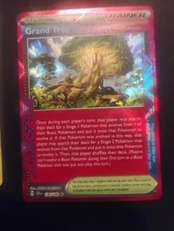 Pokemon TCG Grand Tree 136/142 Sv07: Stellar Crown Ace SPEC Rare Holo - Image 1