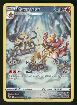 Magmortar GG03/GG70 Ultra Rare,Holo Pokemon Crown Zenith: Galarian Gallery - Image 1