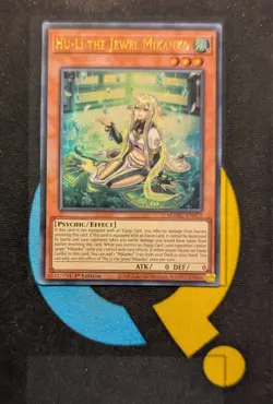 MZMU-EN072 Hu-Li the Jewel Mikanko Ultra Rare 1st Edition YuGiOh - Image 1