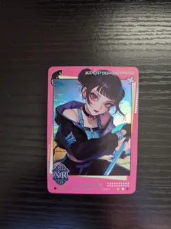 NEW! KPop Demon Hunters Exquisite Collection Card - Zoey - XR Rarity #008 Holo - Image 1