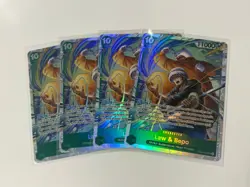 One Piece TCG - Law & Bepo SR Playset ENG - ST24-004 - Starter 24 GREEN Bonney - Image 1