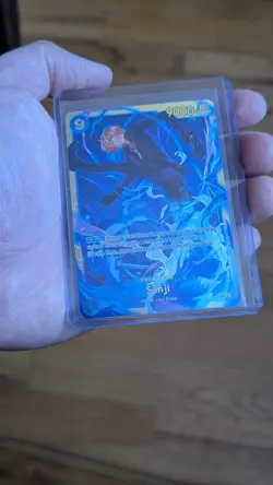 One Piece Sanji OP06-119 Secret Rare English Wings of the Captain - Image 1