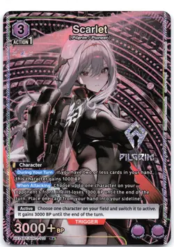 Scarlet (R*) UE14BT/NIK-1-110 Foil Union Arena: GODDESS OF VICTORY: NIKKE - Image 1