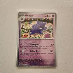 Gengar Scarlet & Violet 151 Reverse Holo Card 94/165 NEAR MINT - Image 1