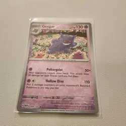 Gengar Scarlet & Violet 151 Reverse Holo Card 94/165 NEAR MINT - Image 2