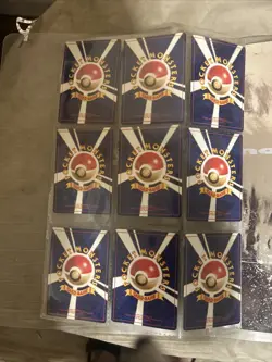 pokemon cards Neo Genesis Premium File 1 Complete 9 Card Japanese - Image 2