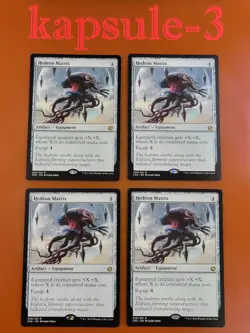 4x Hedron Matrix | Conspiracy Take the Crown | MTG Magic Cards - Image 1