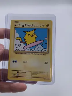 Pokemon TCG Surfing Pikachu Card 111/108 Evolutions Secret Rare NM - Image 1