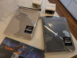 MTG x Final Fantasy Cloud & Sephiroth Ultra Pro Binders & Boxes & More! NEW LOT! - Image 1