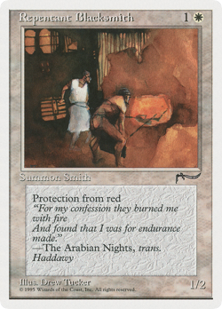 Repentant Blacksmith (MP) Chronicles CHR Magic MTG - Image 1