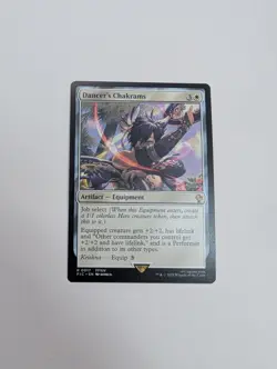 MTG - Dancer's Chakrams - Commander: Final Fantasy NM/M Condition - Image 1