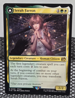 MTG, Serah Farron / Crystallized Serah, R, Final Fantasy, FIN, NM/MINT, 0240 - Image 1