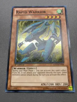 Yu-Gi-Oh! Rapid Warrior Super Rare 1st Edition 5DS3-EN004 MP - Image 1