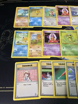 Pokemon 23 Mixed Card Lot Base Set 2 Uncommon Common - LP/MP - Image 2