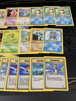 Pokemon 23 Mixed Card Lot Base Set 2 Uncommon Common - LP/MP - Image 3