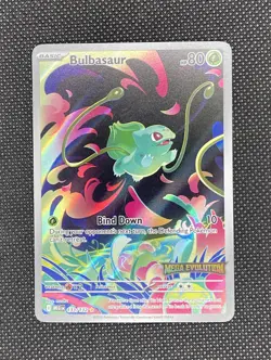 Bulbasaur - (Mega Evolution Stamped) 133/132 Miscellaneous Cards & Products Holo - Image 1