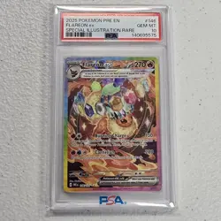 Pokemon TCG Prismatic Evolutions Flareon EX Card 146/131 PSA 10 - Image 1