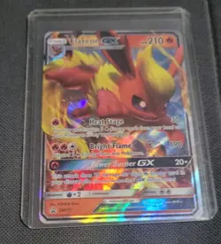 Flareon GX Black Star Promo SM171 Holo Card Fresh Pull NM - Image 3