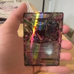 Pokemon Rayquaza EX Promo Holo XY XY66 Dragon Basic Card - Image 1