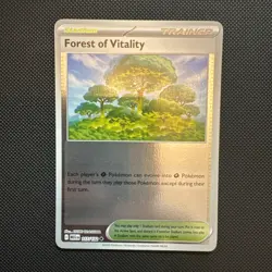 Forest of Vitality Reverse Holo Mega Evolutions Card 117/132 - Pokemon TCG - Image 1