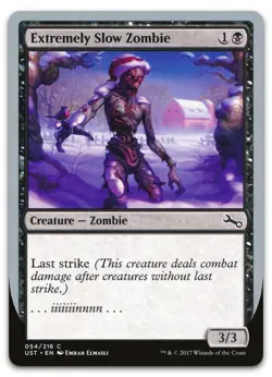 Extremely Slow Zombie (C) #54 (NM) Unstable UST Magic MTG - Image 1