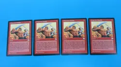 4x DESPERATE GAMBIT WEATHERLIGHT MTG MAGIC THE GATHERING NM / UNPLAYED - Image 1