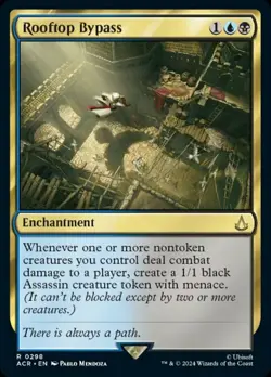 [1x] Rooftop Bypass Near Mint, English Assassin's Creed MTG Magic - Image 1